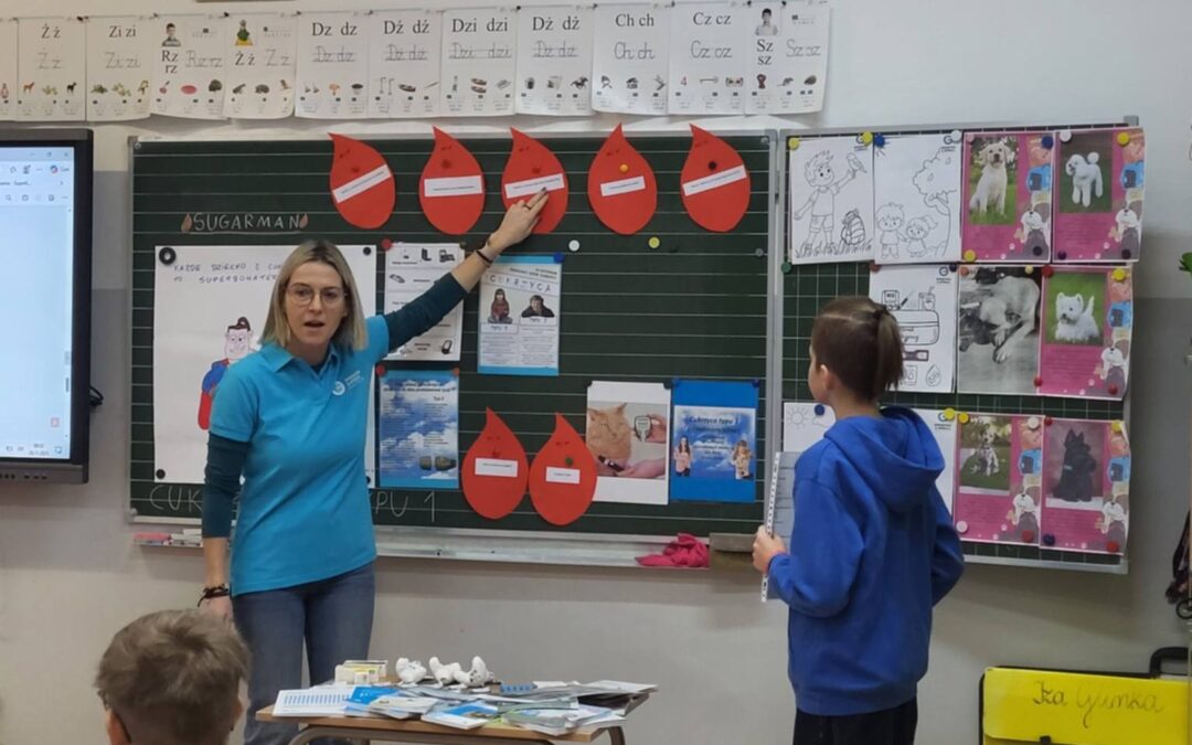 Pogadanka na temat cukrzycy w klasach 1 i 2