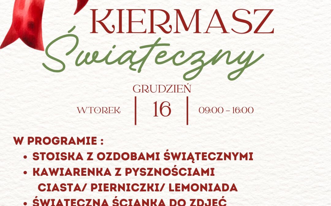 Kiermasz Świąteczny