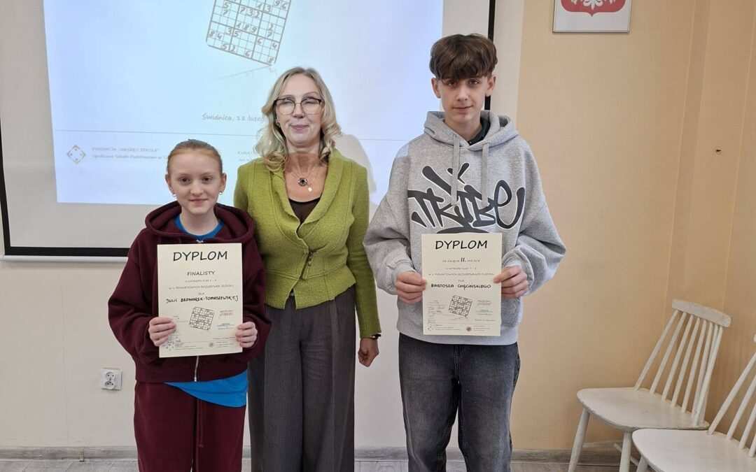 V Powiatowe Rozgrywki Sudoku