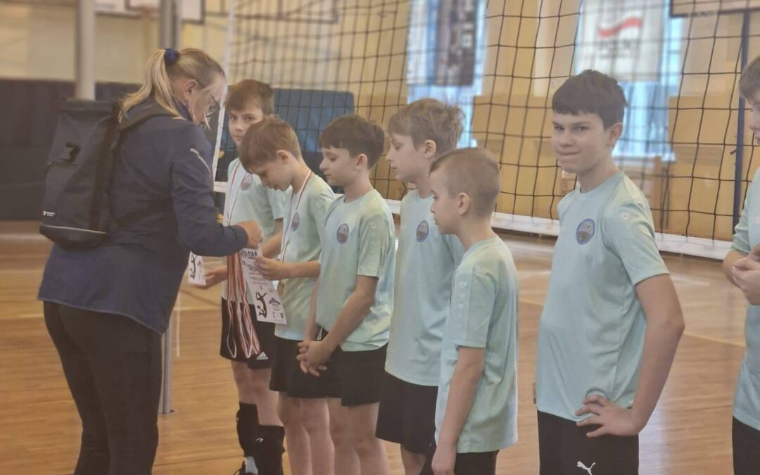 Mamy medal w piłce siatkowej !!!