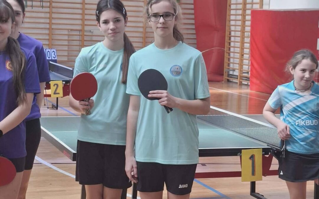 Wojewódzki Półfinał Turnieju Tenisa Stołowego dziewcząt klas 5-6 w Krosnowicach Kłodzkich