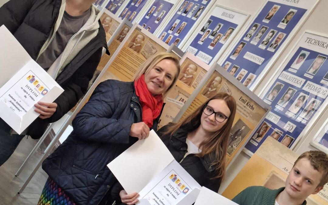 Konkursie językowym „Krebsomaniacy” w LO 2