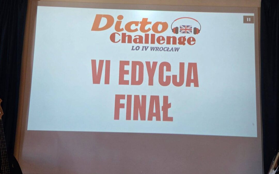 Finał wojewódzkiego konkursu z języka angielskiego Dictochallange