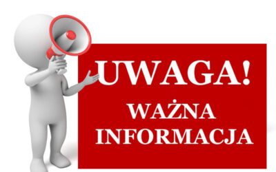 INFORMACJA DLA RODZICÓW UCZNIÓW KL. 1 W ROKU SZKOLNYM 2026/2027
